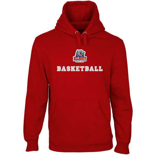 Men's Belmont Bruins Custom Sport Logo Applique Pullover Hoodie - Red,We sell and wholesale Men's Belmont Bruins Custom Sport Logo Applique Pullover Hoodie - Red on line form chian!